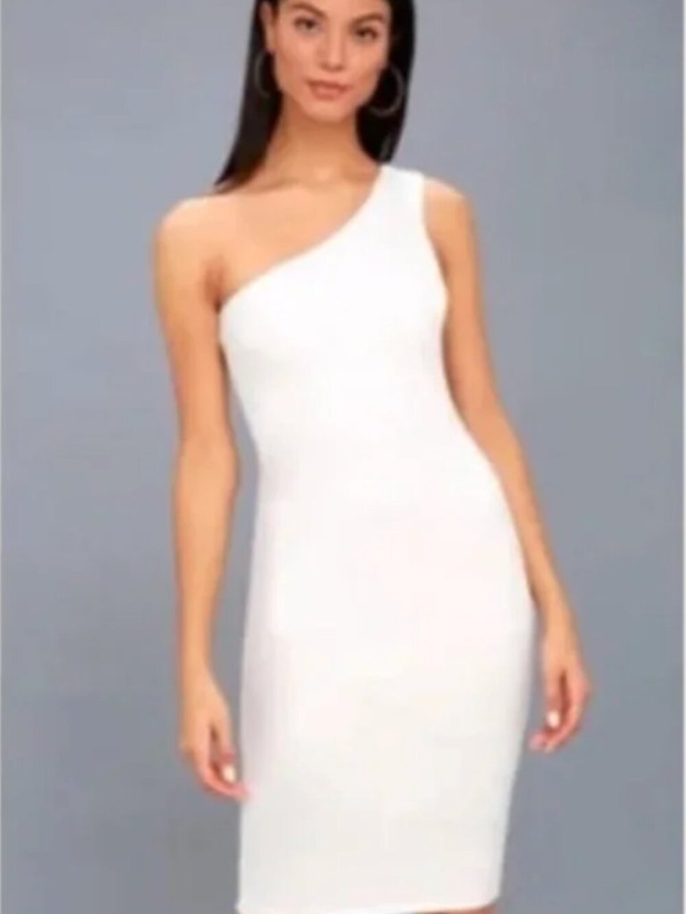 Lulus One Shoulder Bodycon Dress